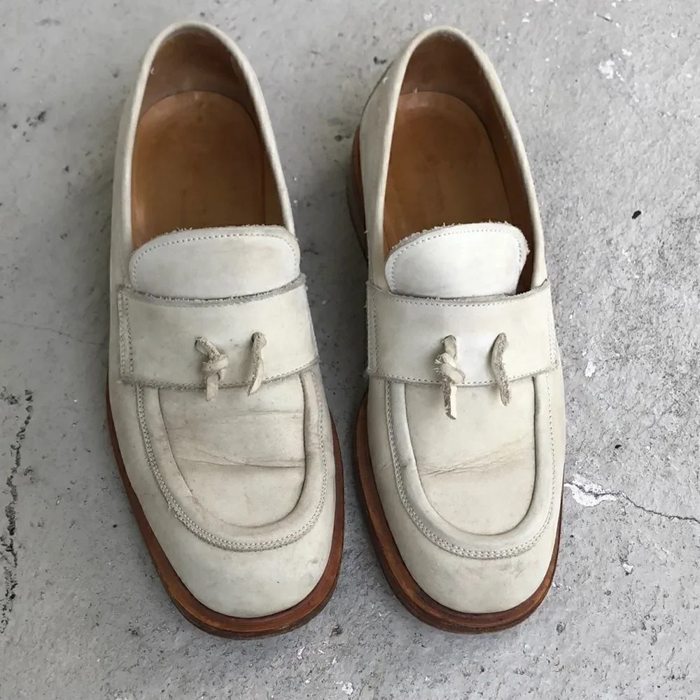 Giorgio Armani, leather loafers